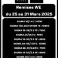 Remises WE sur les objectif SIGMA chez Germain Photo ! → Germain Photographie