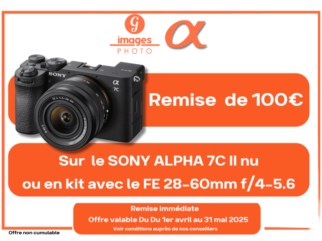 SONY ALPHA 7C II Boitier nu + SONY ALPHA 7C II + FE 28-60 mm f_4,0-5,6 100€ → Germain Photographie → Germain Photographie