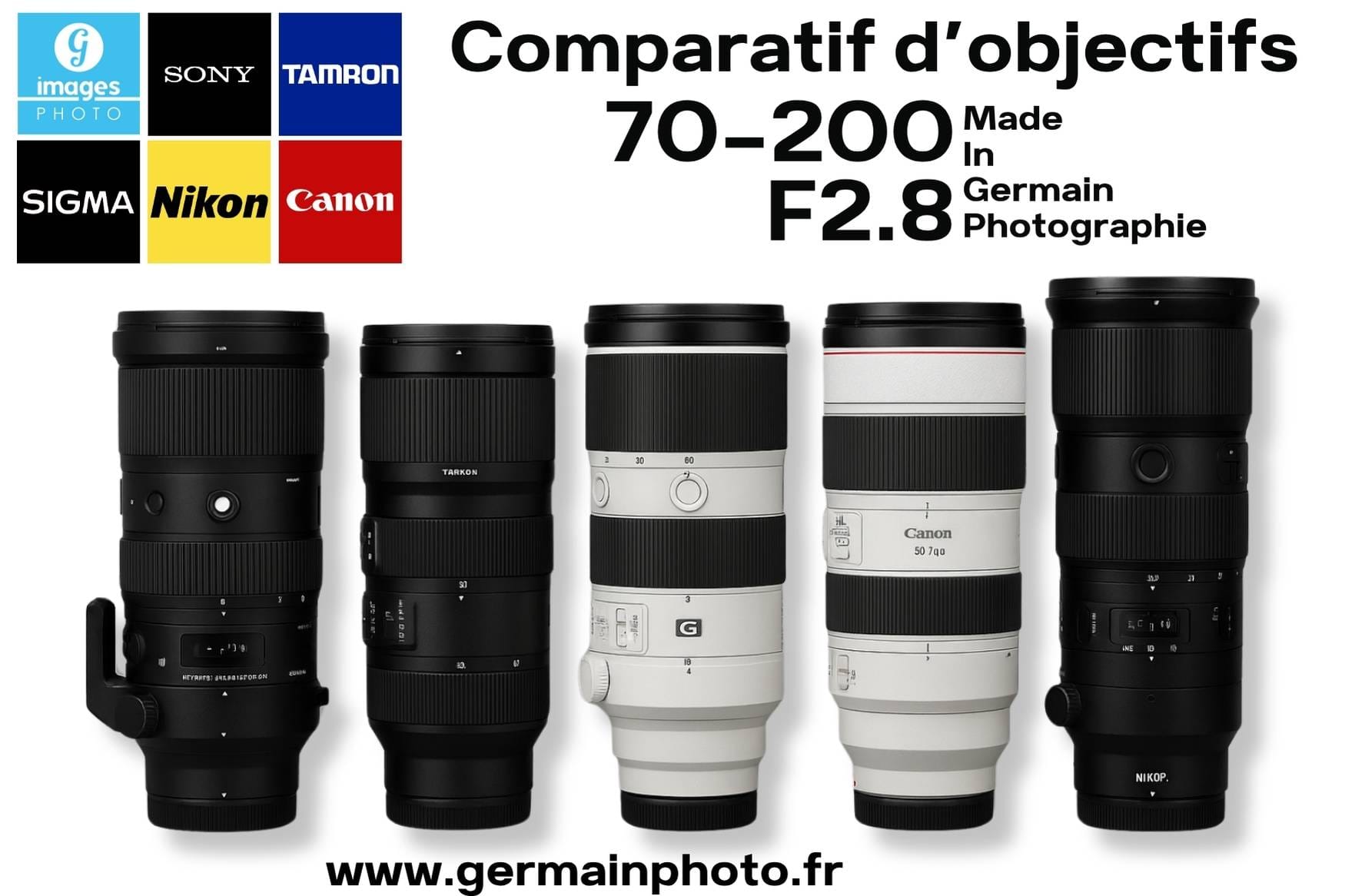 Comparatif-70-200F2.8 par l'équipe germain Photographie → Germain Photographie
