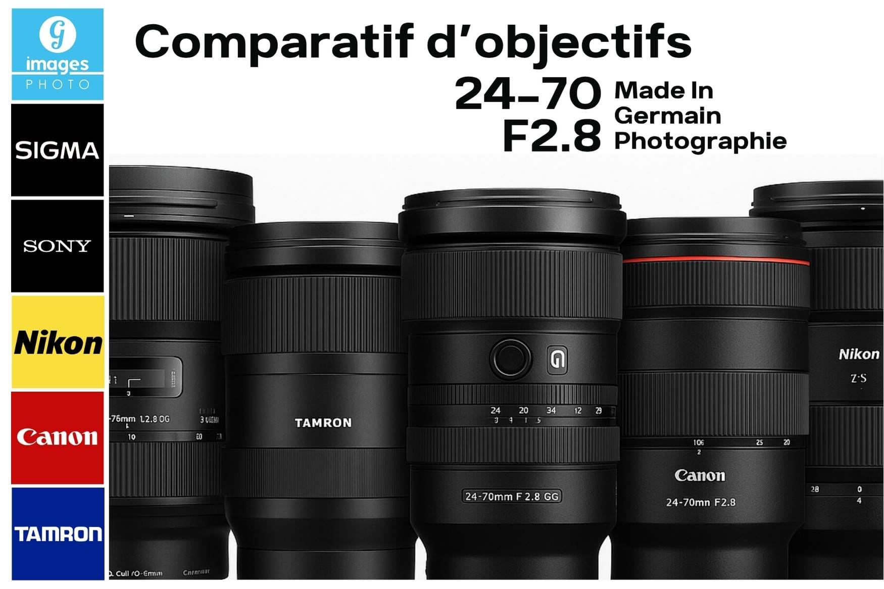 Comparatifs objectifs 24-70 F2.8 PF par Germain Photographie