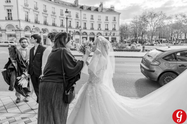 Reportage mariage à la mairie de Tours par Olivier Pain