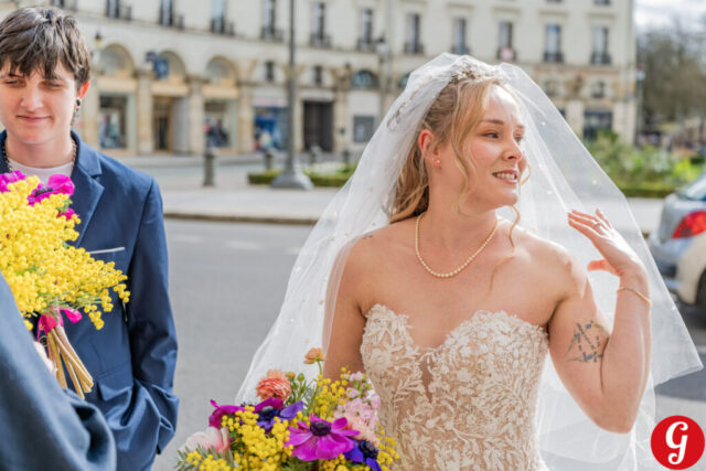 Reportage mariage à la mairie de Tours par Olivier Pain