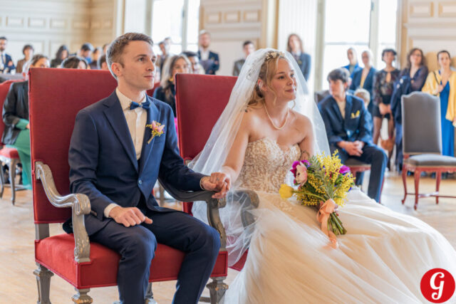 Reportage mariage à la mairie de Tours par Olivier Pain