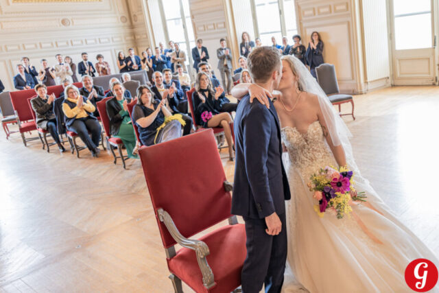 Reportage mariage à la mairie de Tours par Olivier Pain